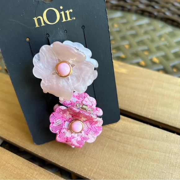 Noir Hair Claw Clips womens hair accessories New - Picture 2 of 5